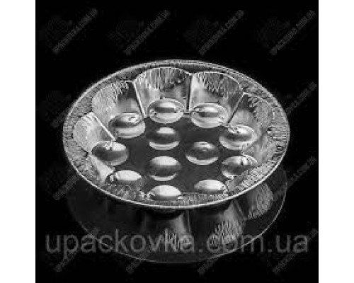 Одноразова форма з харчової алюмінієвої фольги, для приготування равликів E 5 Escargot